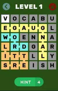 vocabulary game Screen Shot 1