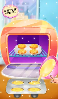 Rainbow Cupcake Maker: DIY Cooking Games 2019 Screen Shot 11