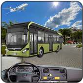 Drive Airport parking bus