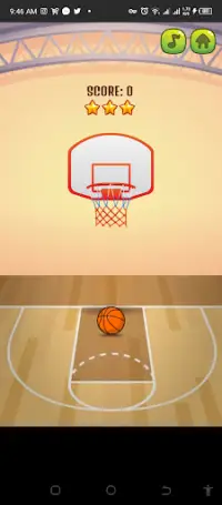 Basketball shoot Screen Shot 0