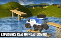 Offroad ตะขาบรถบรรทุก 3D ซิม Screen Shot 14