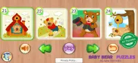 Baby Bear Puzzles Toddlers & J Screen Shot 2