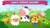 Animal sounds games for babies Screen Shot 0
