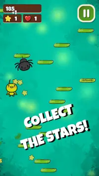 Leaf Hopper : Bug Jumping Game Screen Shot 1