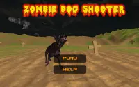 Zombie Dog Shooter Screen Shot 0