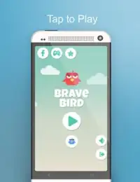 Brave Angry Bird Screen Shot 0