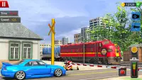 Trein Chauffeur Simulator Spel Screen Shot 2