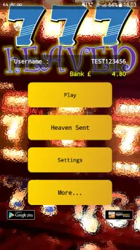 777 Heaven : Connected Sim - UK Classic Slot Screen Shot 0