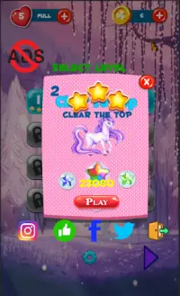 Bubble Shooter Pony : Unlimited (Free ALL) Screen Shot 6