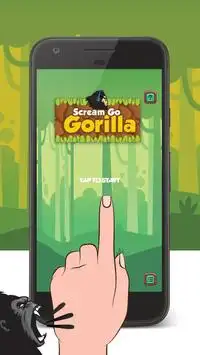 Scream Go Gorilla Screen Shot 0