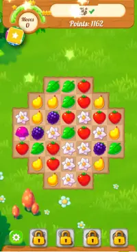 Pb Garden Tales | Puzzle Game | Colorful match 3 Screen Shot 2