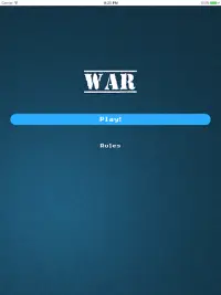 Mobile War Card Game Screen Shot 5