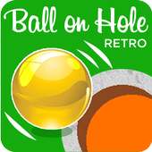 Ball On Hole Retro
