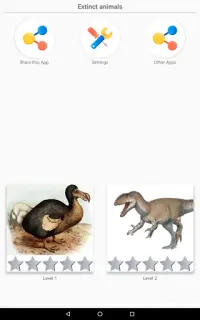 Extinct animals, endangered sp Screen Shot 8