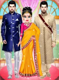 Индийская девушка Свадебный салон Screen Shot 3