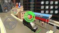 밴 미니 버스 자동차 시뮬레이터 게임 Screen Shot 5