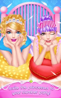 Princess PJ Party Makeover Spa Screen Shot 5