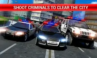 Highway Police Gangster Chase : New Cop Car Games Screen Shot 0