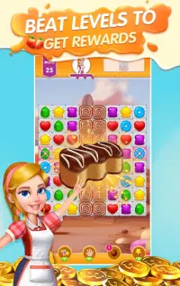 Candy Lucky : Match Candy Puzzle Free Screen Shot 2