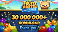 Fruits Master - फल मैच 3 पहेली Screen Shot 0
