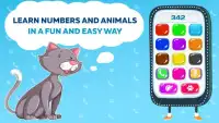 Phone for Kids. Baby Phone Sounds, numbers, pets. Screen Shot 3