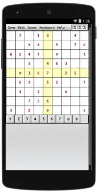 Free Sudoku Games Screen Shot 1