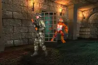Turtle Hero Prison Escape 2018: Zombie Ninja War Screen Shot 12