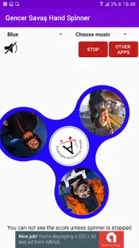 Gencer Savaş Hand Spinner Screen Shot 4