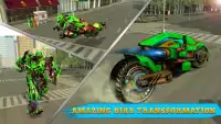 Трансформация Flying Bike Robot Epic Wars Screen Shot 2