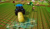 Real Farming Games 2021 - Tractor Driving Sim 3D Screen Shot 4