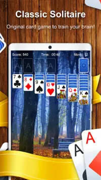 Solitaire Card Game Screen Shot 0