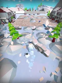 Snow Race Screen Shot 3