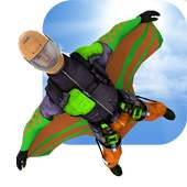 Wingsuit Parachute Simulator skydiving games free