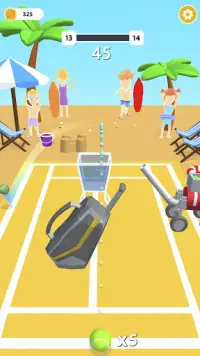 Tennis Bouncing Master 3D Screen Shot 7