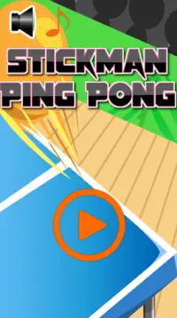 StickMan Ping Pong - Table tennis Screen Shot 0