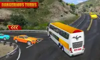 autobus montagna guidare 3d Screen Shot 1