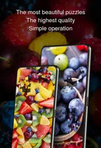 Puzzle with fruits Screen Shot 1