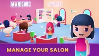 Idle Beauty Salon Tycoon Screen Shot 0