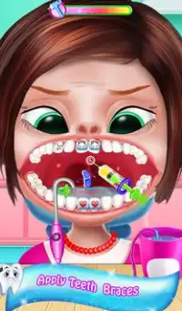 Crazy Dentist Doctor Free Fun Games Screen Shot 20