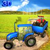 Tow Tractor Driving Simulator: Chained Pull Driver