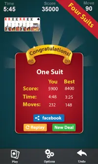 Spider Solitaire - Klondike Screen Shot 2