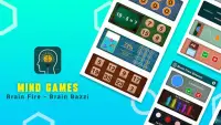 Brain Fire - Jeux de cerveau Bazzi Screen Shot 0
