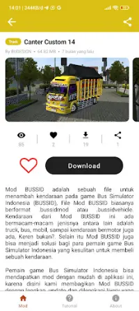 Mod Bussid Terbaru 2024 Screen Shot 3