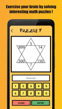 Math Genius - Math Riddles and Puzzles Screen Shot 3