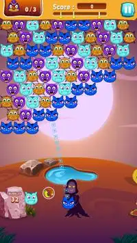 Witch Hunt Bubble Shooter Screen Shot 7