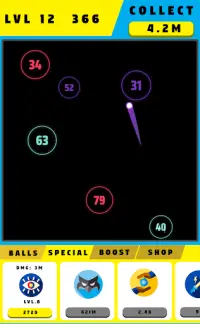 Idle balls smash - Nonstop fun clicker games 2020 Screen Shot 2