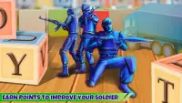 Guerre des soldats en plastique-jouets militaires Screen Shot 3