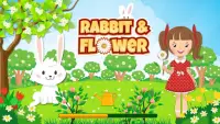 Rabbit & Flower Screen Shot 0