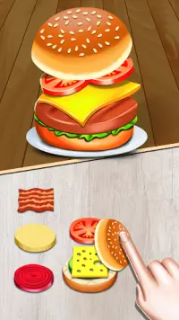 Burger Making: Puzzle Screen Shot 3