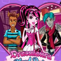DRACULAURAS BLIND DATE - Kiss games for girls